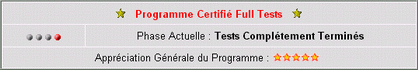 Programme Certifi Full Tests